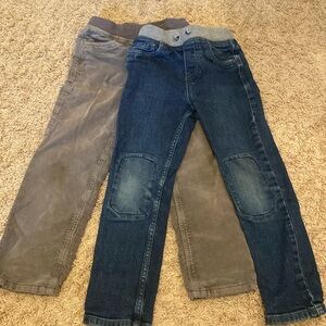 Hanna Andersson boys’ pants size 6-7 jeans and corduroys